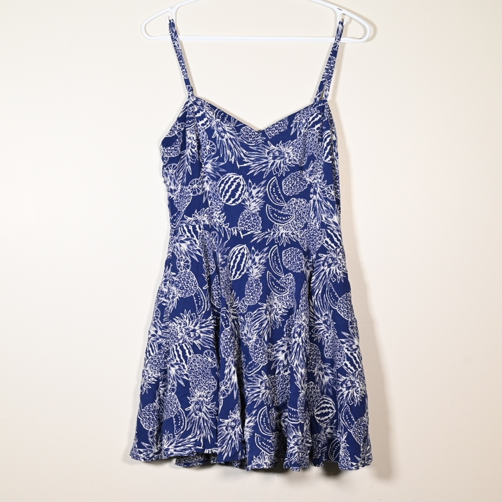 Talula Lapinski Pineapple Dress 4 Blue